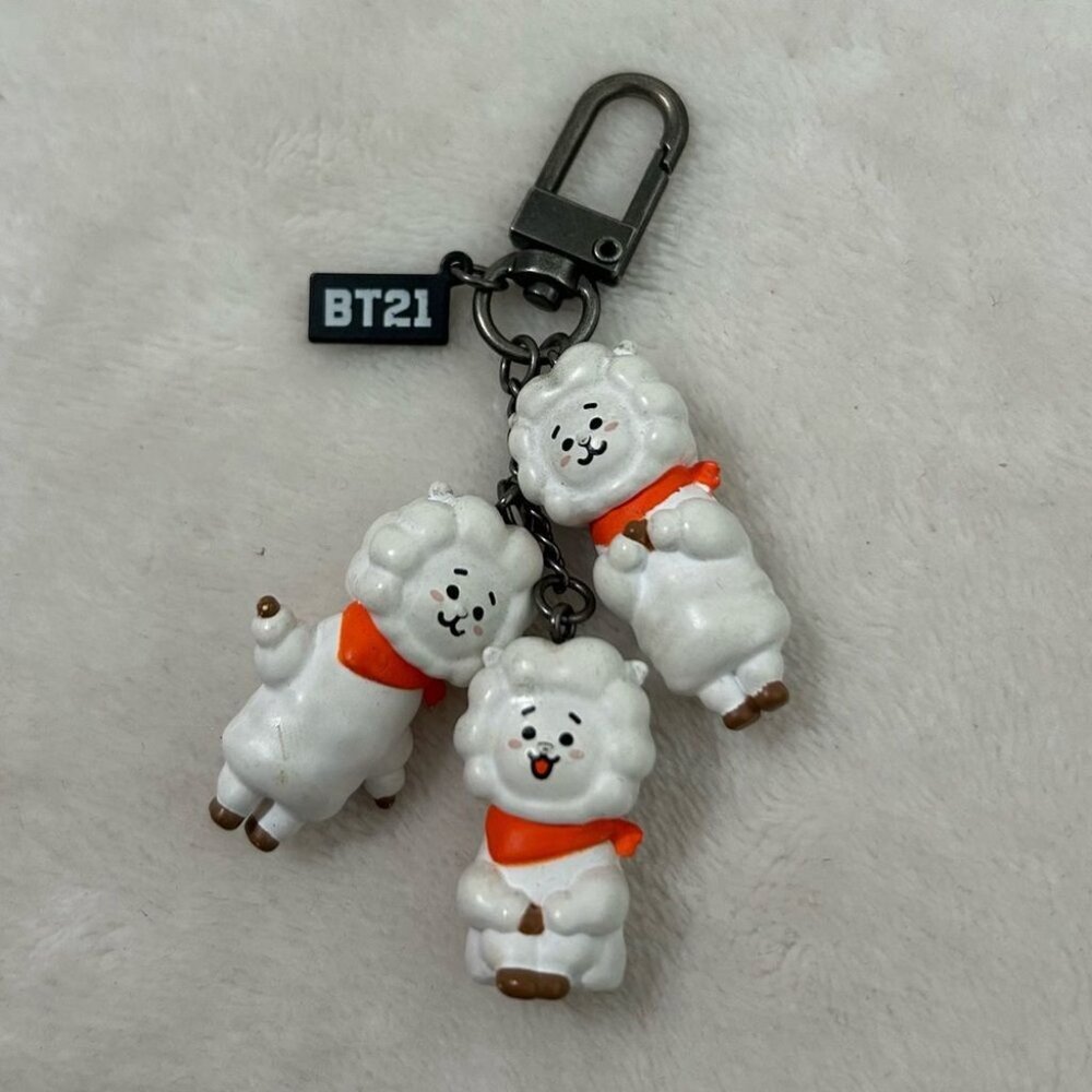 BTS BT21 Figure KeyRing Dangle Keychain RJ vers
preowned condition, minor wear